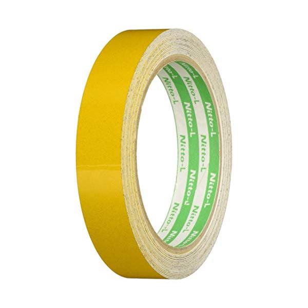 日東エルマテリアル 再帰反射テープ 20mmx10m 黄 HT20Y