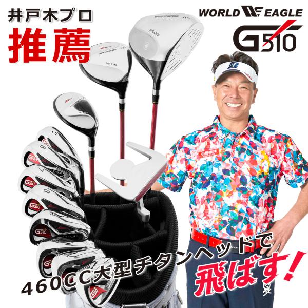 WORLD EAGLE ゴルフクラブセット ワールドイーグル メンズ WE-G510 16