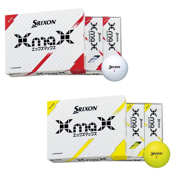 SRIXON スリクソン XmaX エックスマックス ゴルフボール 12球 【IR