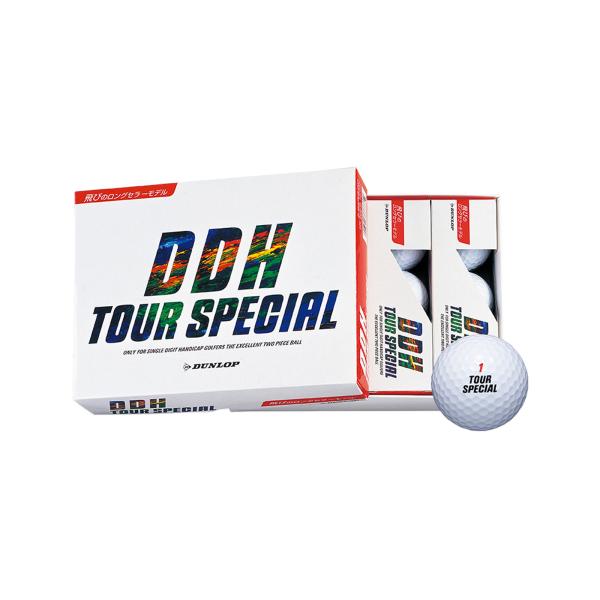 他サイト： ダンロップ DDH TOUR SPECIAL ツアースペシャル ボール 12球 ホワイト 【IR】の商品画像