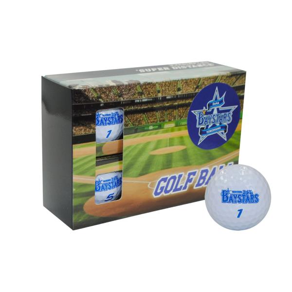 プロ野球！NPB！横浜DeNAベイスターズ ゴルフボール 6個入り YBBA-4773 【IR】