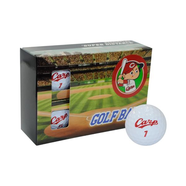 プロ野球！NPB！広島東洋カープ ゴルフボール 6個入り HCBA-4774 【IR】