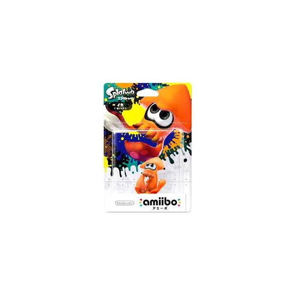 amiibo イカ オレンジ 新品即納 (スプラトゥーンシリーズ