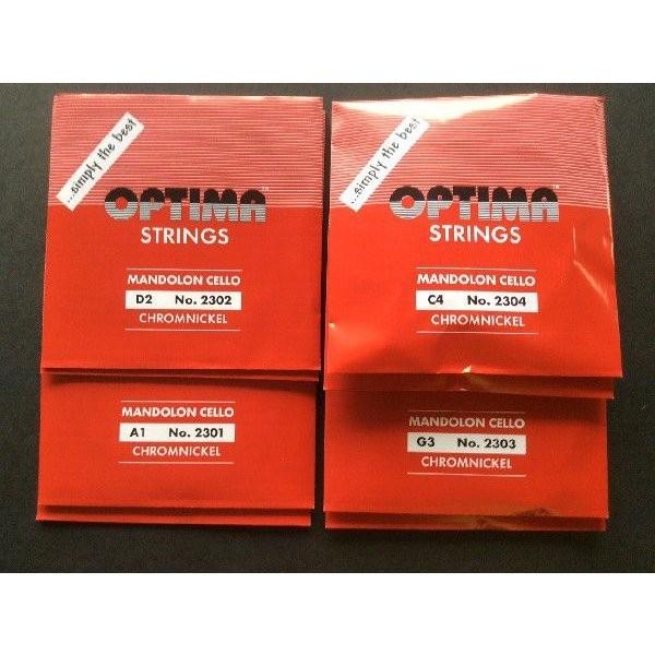 一般的に使用されているマンドセロ弦のセット（１A:2本　２D:2本　３G:2本　４C：2本）尚、ラベルのデザインが異なる場合がありますが、品質は同じです。定価（税込）12540円単弦の価格は個別にお問い合わせください。soundaikobe...