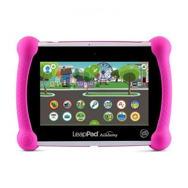 LeapFrog LeapPad Academy Kids Learning Tablet, Pink