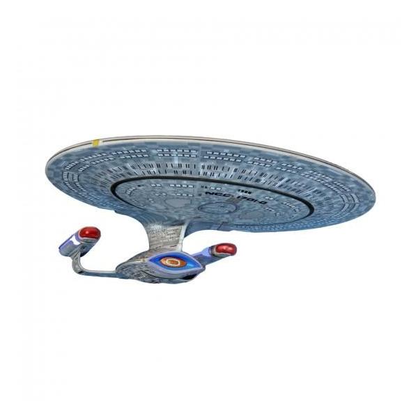 AMT 新スタートレック NCC-1701D U.S.S.エンタープライズ (スナップキット) 1/2500スケール プラモデル A