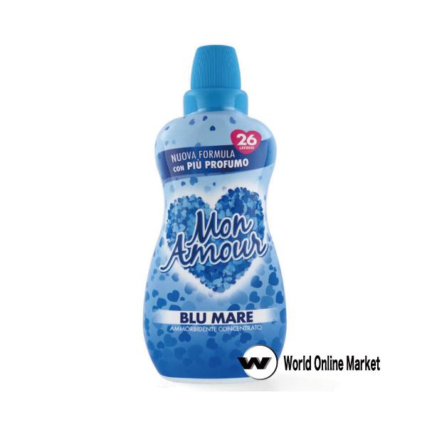 モナムール 柔軟剤 ブルーシーフレッシュネス BLU MARE 650ml mon amour イタリア