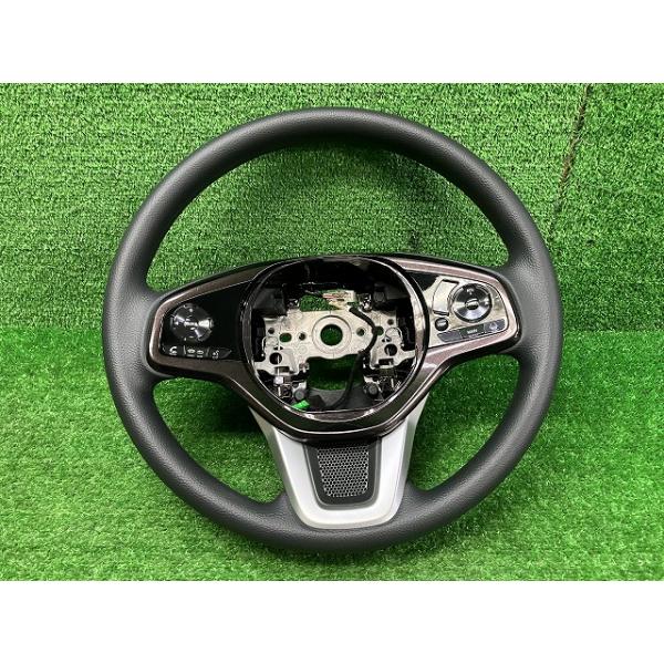 N-BOX ホンダ JF3/JF4 N-BOX ステアリング グレー ウレタン スイッチ