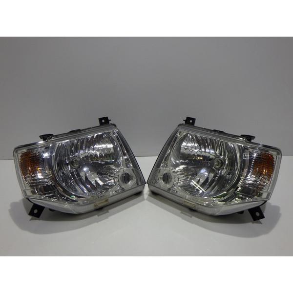 美品 レンズコーティング済み H58A パジェロミニ 後期 ヘッドライト 左右 worldpeace-shopping_250709069