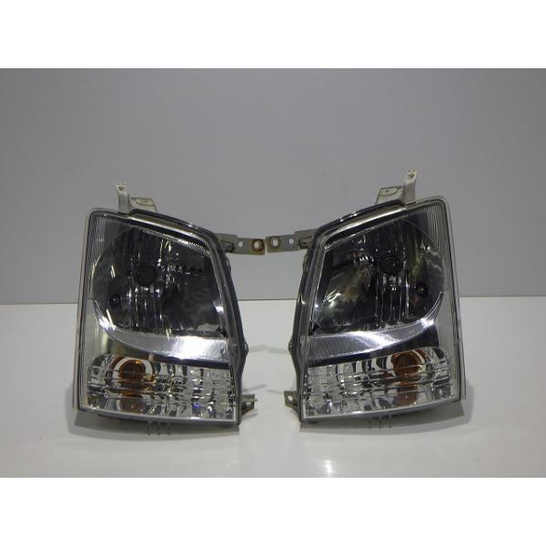 ワゴンR ヘッドライト左右 ハロゲン MH21S/22S 後期 レベ付 100-59122