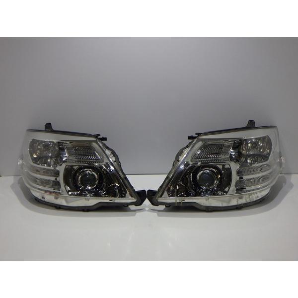 アルファード 10系 ヘッドライト左右 HID ANH MNH 10/15 後期 58-16 6