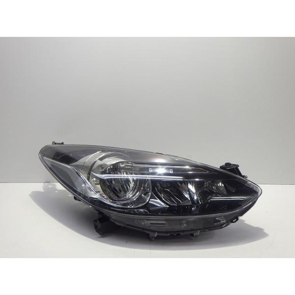 デミオ　右ヘッドライト　LED　DEJFS　後期　W1212　マ　レベ付　D081-51-031　綺麗　コーティング　260421205