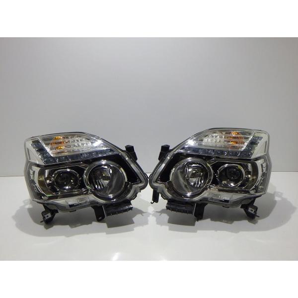 エクストレイル ヘッドライト左右 HID キセノン T31 NT31 後期 1849 W