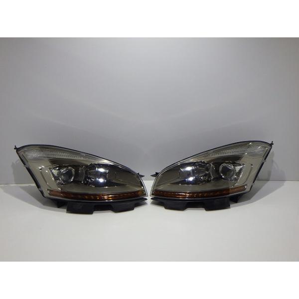 シトロエン C4 ピカソ B585FXP ヘッドライト左右 HID コーティング 綺麗 260513030