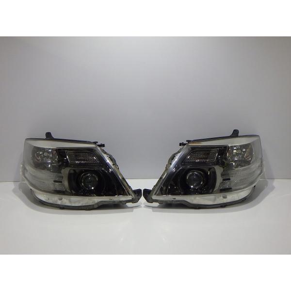 アルファード 10系 ヘッドライト左右 HID ANH MNH 10/15 後期 58-17 7
