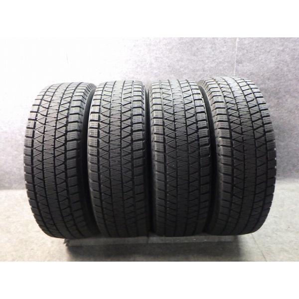 215/70R16 100Q 4本 21年製 BS ブリヂストン DM-V3 溝8.5〜9.0 デリカ