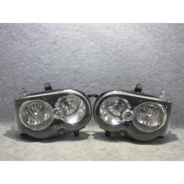 ムーヴカスタム　ヘッドライト　左右　ハロゲン　L150S　L160S　後期　100-51785　レベ付き　260716228