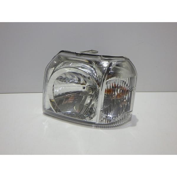 バモス　左ヘッドライト　ハロゲン　レベ無し　HM1　HM2　HH5　HH6　HA7　100-22335　33151-S3A-901　コーティング　綺麗　2607