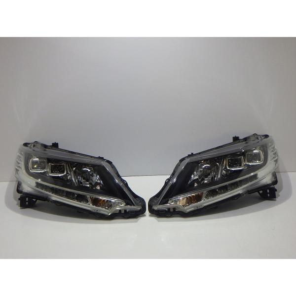 オデッセイ ヘッドライト左右 LED RC1 RC2 前期 アブソルート 100-18076 J0 コーティング 綺麗 260820026