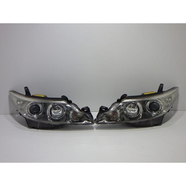 エスティマ ヘッドライト左右 HID ACR50 ACR55 GSR50 GSR55 28-217 70 中期 AFS無 コーティング 綺麗 261003008