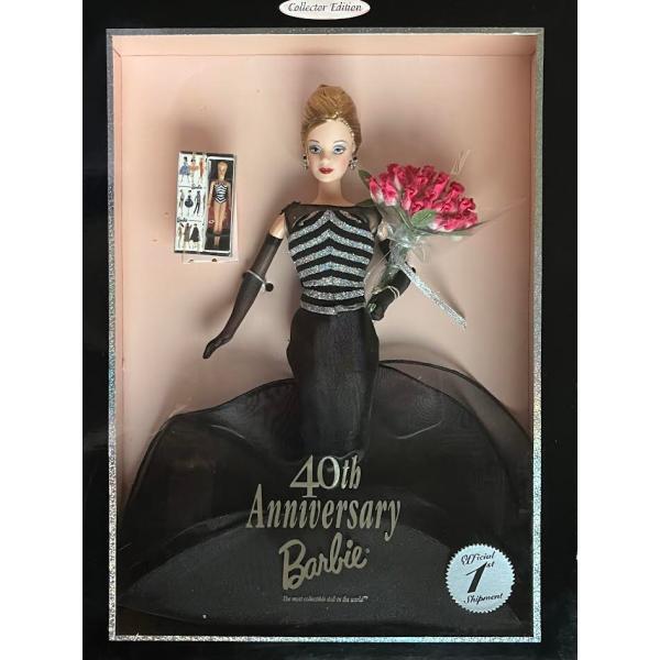 バービー人形☆40周年記念☆希少Barbie Amazon.co.jp: 40th Anniversary Barbie 40周年記念 バービー : おもちゃ