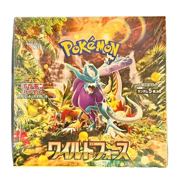 ポケモンカードゲーム スカーレット＆バイオレット 拡張パック ワイルドフォース 1BOX