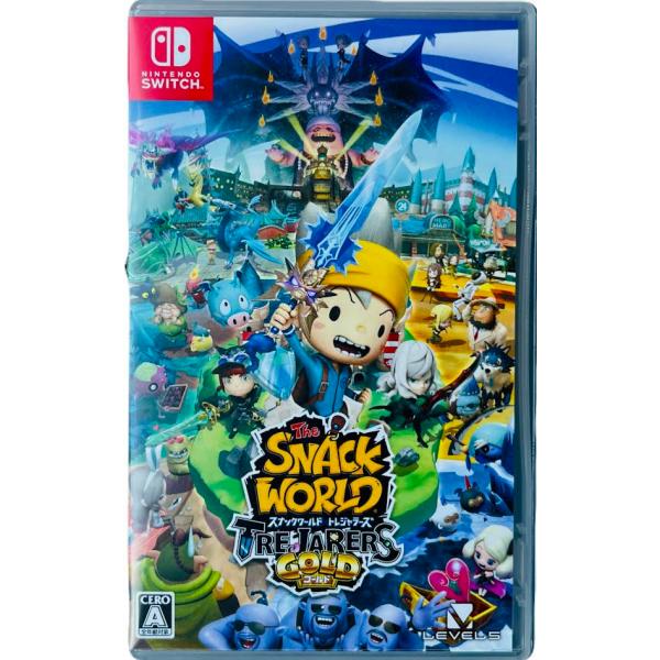 スナックワールド トレジャラーズ ゴールド Switch ソフト 動作確認済