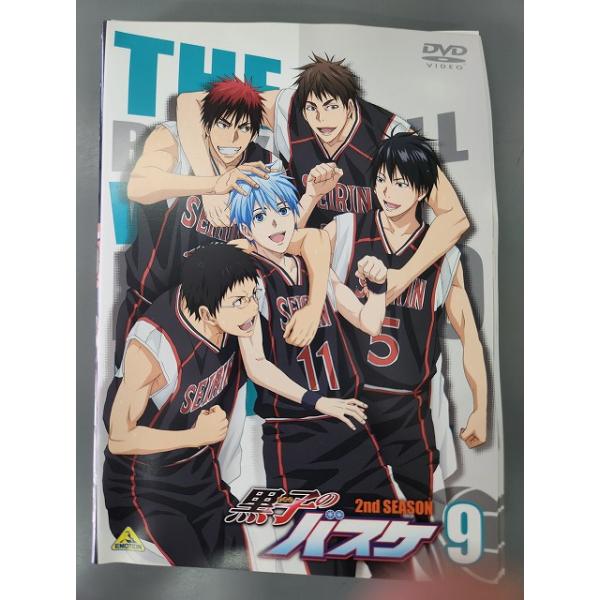 xs779 レンタルUP○DVD 黒子のバスケ 2nd SEASON 全9巻 ※ケース無/4巻