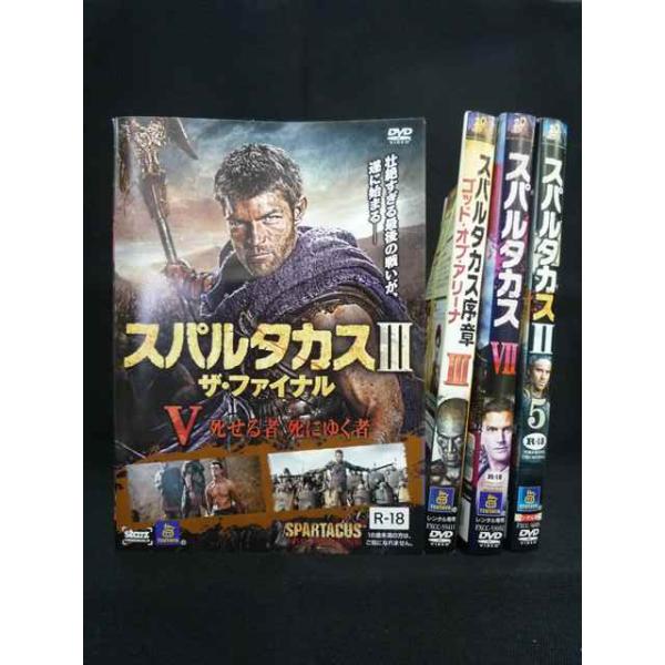 ys0327 レンタルUP・DVD スパルタカス 序章+シーズン1~3 全20巻 ※ケース無