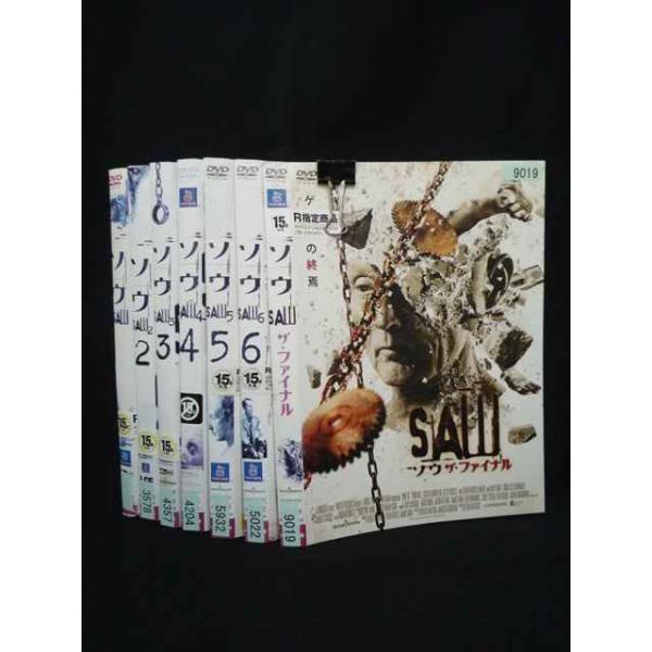 ys0341 レンタルUP・DVD SAW ソウ 全7巻 ※ケース無