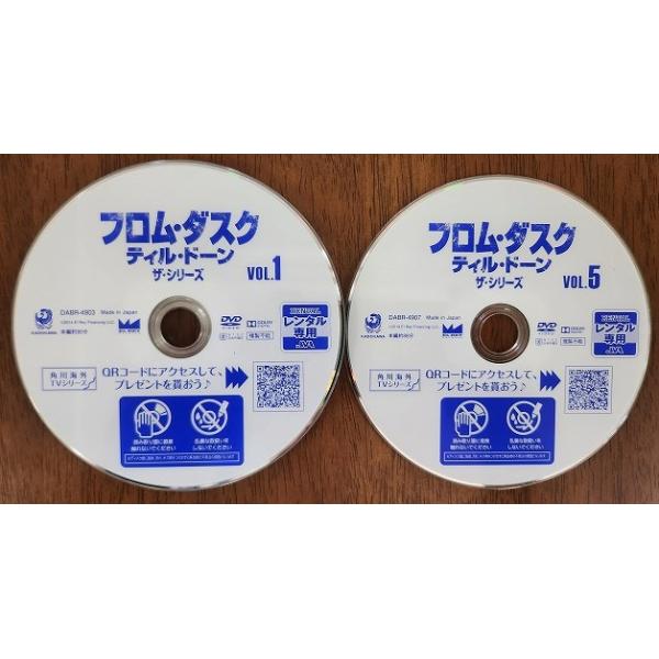 ■B001■ レンタルUP#DVD フロム ダスク ティル ドーン ザ シリーズ シーズン1 全5巻 ※ディスクのみ