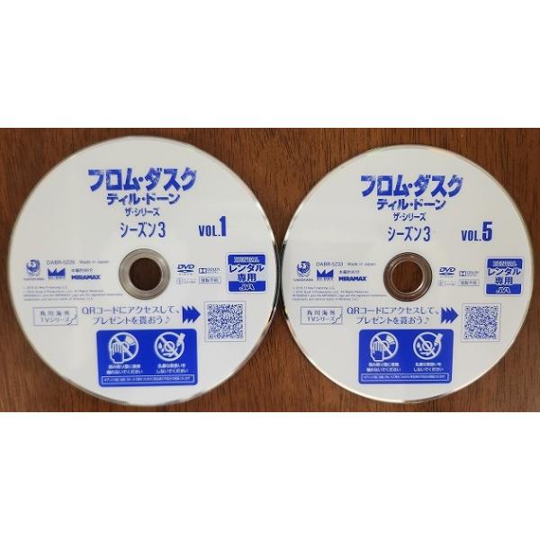 ■B001■ レンタルUP#DVD フロム ダスク ティル ドーン ザ シリーズ シーズン3 全5巻 ※ディスクのみ
