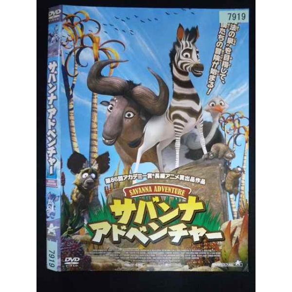○019969 レンタルUP・DVD サバンナアドベンチャー 7919 ※ケース無