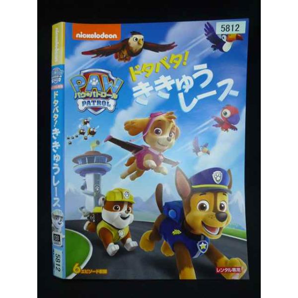 ○020016 レンタルUP・DVD パウ・パトロール ドタバタ ききゅうレース 5812 ※ケース無