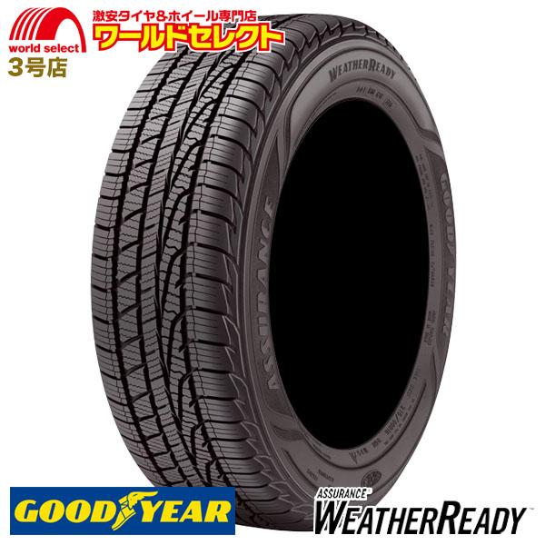 2本セット オールシーズンタイヤ 255/55R18 109V XL グッドイヤー ASSURANCE WEATHERREADY GOODYEAR M+S 新品
