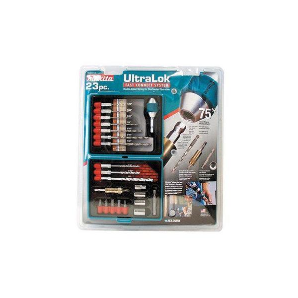 Makita}L^ 784872-A 23-Piece UltraLok Fast Connect System Set