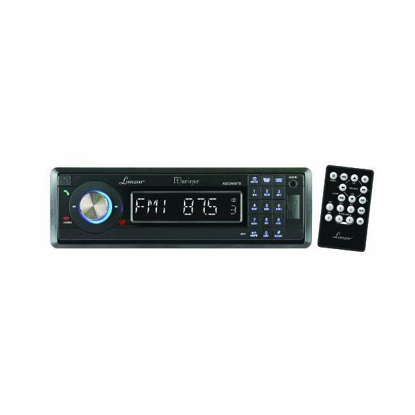 Lanzar AQCD60BTB AM/FM-MPX In-Dash Marine Detachable Face Radio CD/SD/MMC/USB Player