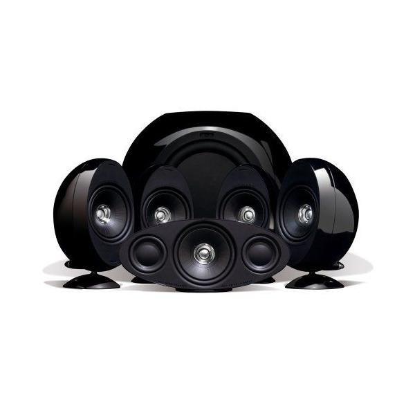 KEF(ケーイーエフ) KHT3005BL (SE) 5.1 ホームシアター スピーカー