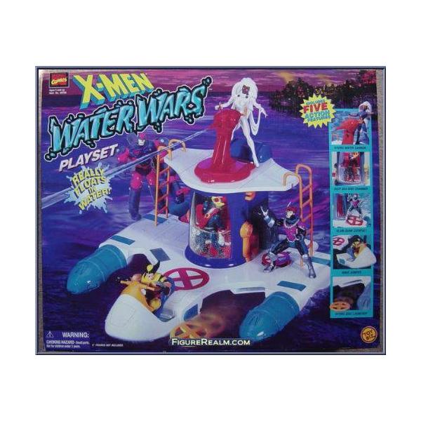 }[xER~bN X-men Water Wars PlayZbg Aly Floats in the Water