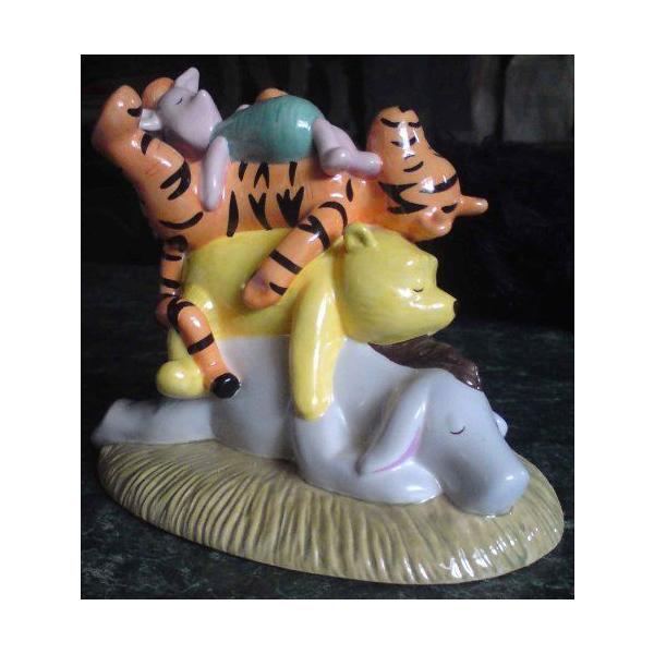 Royal Doulton ܂̃v[ - A Sleepy Day In The 100 Acre Wood Porcelain Statue 2003