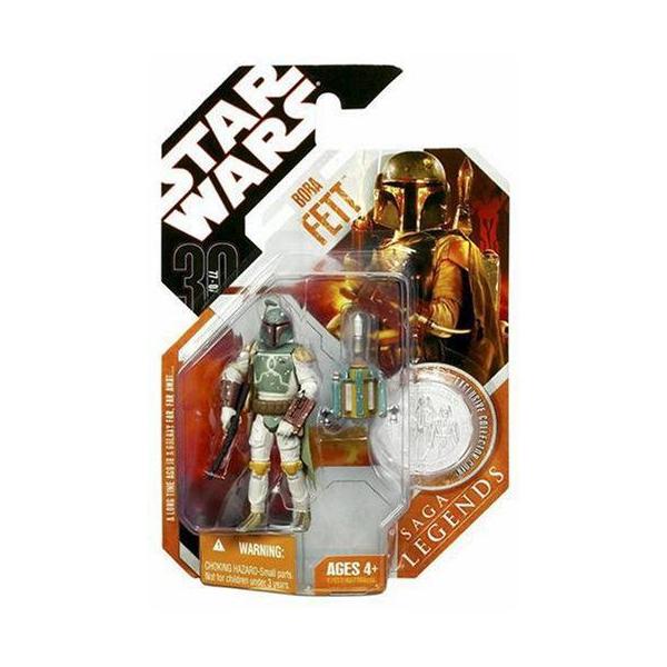 X^[EH[Y 30Th LO Legends Boba Fett With Coin