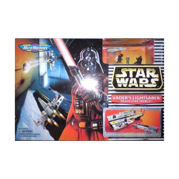 X^[EH[Y Micro Machines _[XExC_[ Lightsaber/Death Star Trench PlayZbg - Very Rare