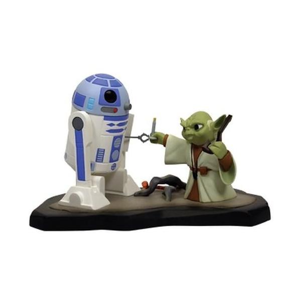X^[EH[Y Animated [_ &amp; R2-D2 Maquette SDCC  [Toy]