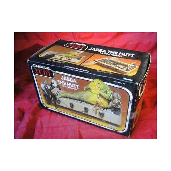 X^[EH[Y Return Of The Jedi Vintage Kenner Jabba The Hutt Rv[g Box Zbg