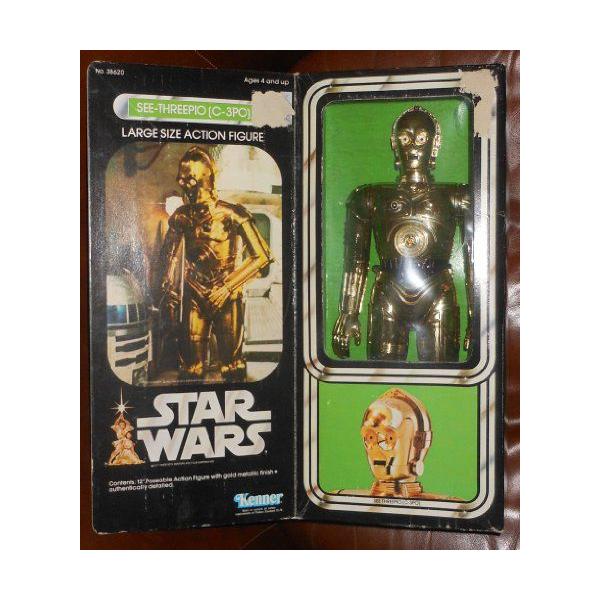 X^[EH[Y C-3PO Vintage 1978 Large Size 12h ANV tBMA Kenner