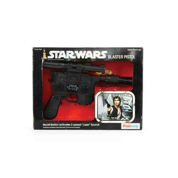 X^[EH[Y - Vintage 1977 nE\ Heavy Blaster Pistol Mib - Extremely Rare