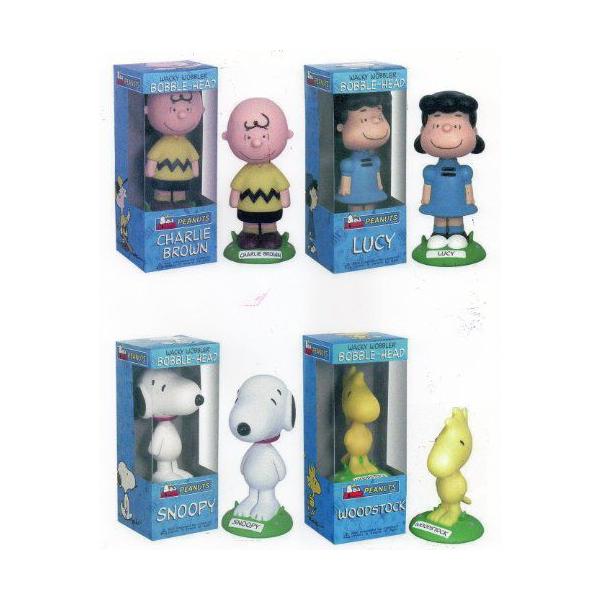 Funko `[[uEC LUCYC Xk[s[ &amp; WOODSTOCK Classic Wacky Wobbler Bobblehead Zbg o