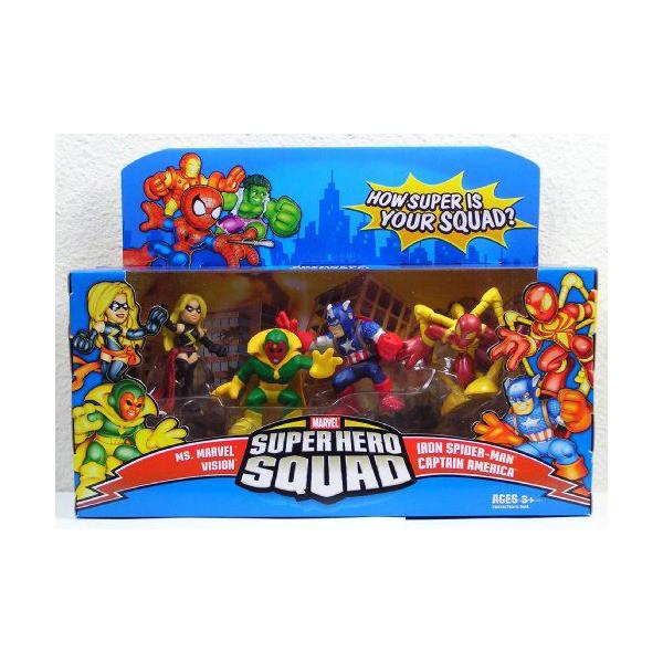 }[x Superq[[ Squad AxW[Y Assemble Mini tBMA 4-Pack [Iron XpC_[}C