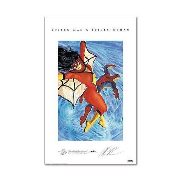 UDA Alex Ross Auto }[x XpC_[} Woman Lithograph /250