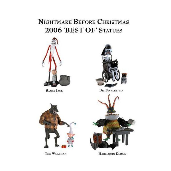 ナイトメアビフォアクリスマス Limited Resin Statue セット